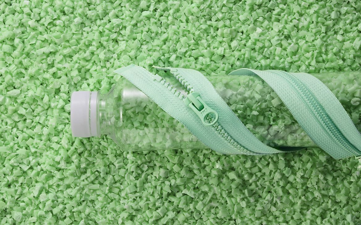 Recycled PET Tape Zipper