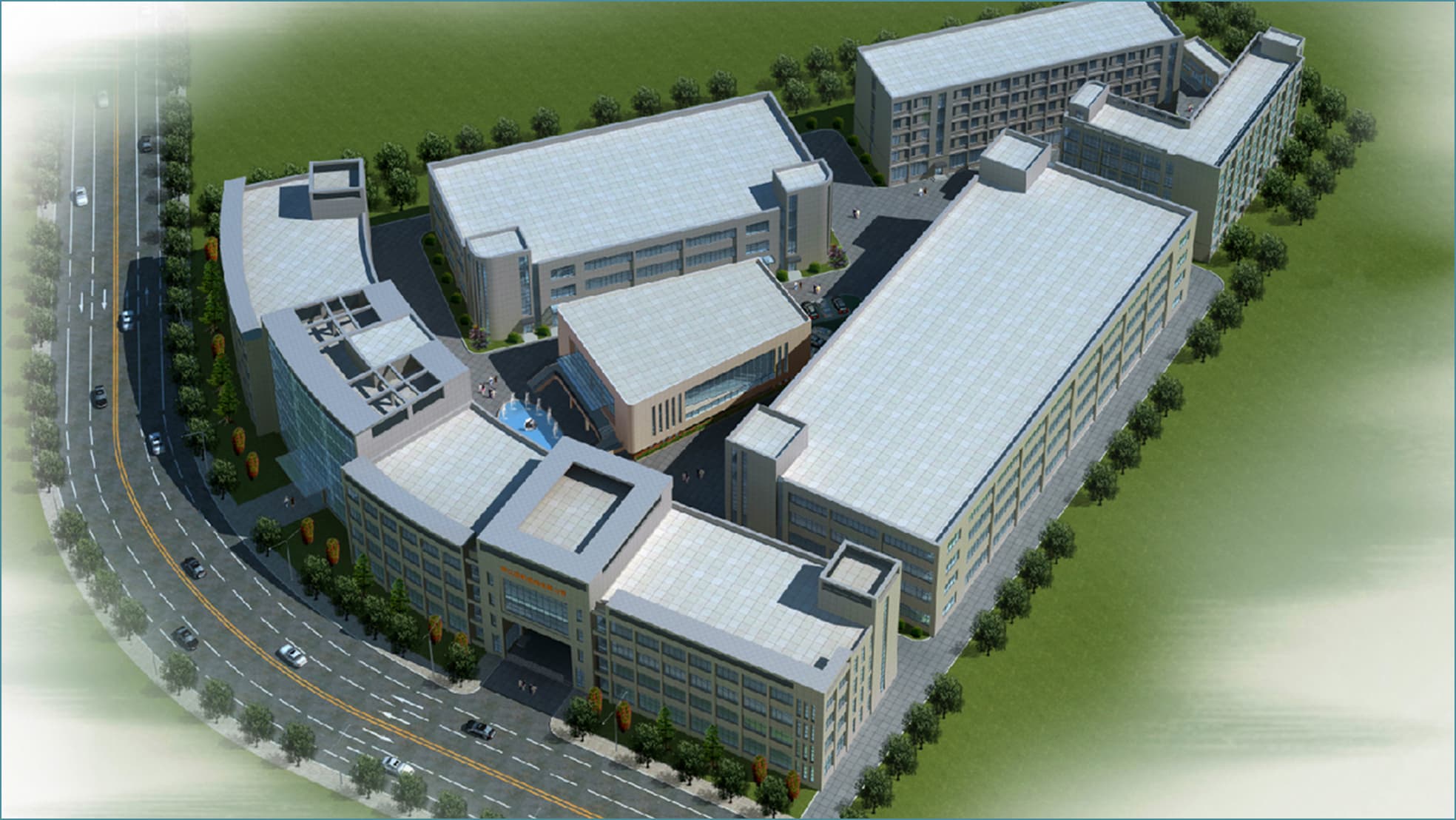 Industrial Park Rendering